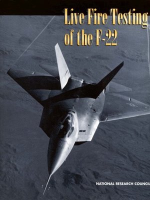 cover image of Live Fire Testing of the F-22